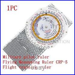 1PC CRP-5 metal slide rule, flight instrument, flight training equipment