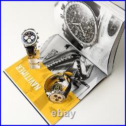 2022 Breitling Navitimer B01 Chronograph 43mm Silver (Panda) AB0138241G1P1