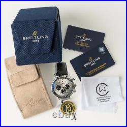 2022 Breitling Navitimer B01 Chronograph 43mm Silver (Panda) AB0138241G1P1