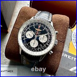 43mm Breitling Navitimer 01 Automatic Stainless Steel AB0120 Box + Papers
