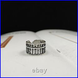 B32 Ring Abacus Slide Rule 999 Fine Silver