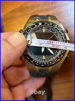 Brand New Pulsar NX14-X001. World Time 100m Alarm Chronograph with manuals