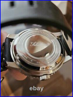 Brand New Selectron White Maverick SMAV 06 Aviator watch swiss