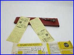 Brand New Vintage 1959 Pickett Metal Slide Rule Model N4-T Leather Case