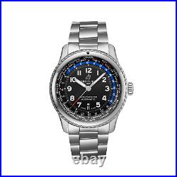 Breitling Aviator 8 Unitime AB3521U41B1A1 Automatic 43MM Stainless Steel Watch