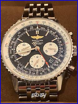 Breitling Navitimer 01 43mm New AB0120 Black Dial Steel Box With Papers