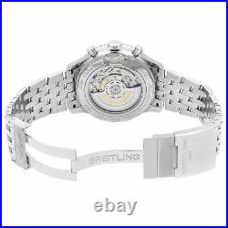 Breitling Navitimer 1 B01 46mm Steel Black Dial Mens Watch AB0127211B1A1