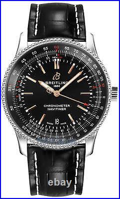 Breitling Navitimer Automatic Black dial Mens watch 41mm A17326241B1P1