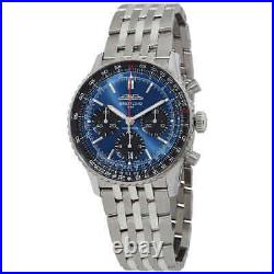 Breitling Navitimer B01 Chronograph Automatic Blue Dial Men's Watch