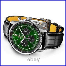 Breitling Navitimer B01 Chronograph Green dial 46mm AB0137241L1P1