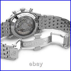 Breitling Navitimer B01 Chronograph Ice blue dial 43mm AB0138241C1A1