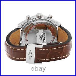 Breitling Navitimer Chronomatic Steel Specia lEdition Brown Dial Watch A14360
