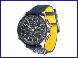 CITIZEN Blue Angels World Chronograph AT8020-03L Eco-Drive Mens Watch
