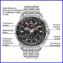 CITIZEN PROMASTER SKYHAWK A-T JY8050-51E Eco-Drive Chronograph World Time Watch