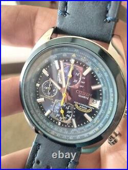 CITIZEN Quartz WR200 Blue Angles Chronograph Men 42 mm Watch $699