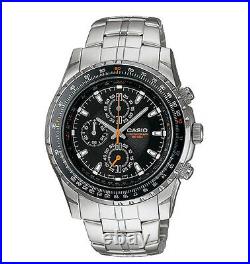 Casio MTP4500D-1AV, Silvertone Bracelet Watch, Date, 50 Meter, Chronograph