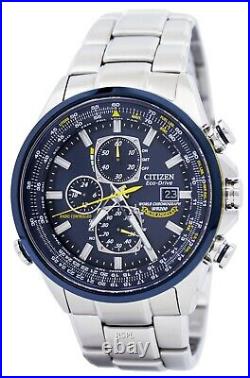 Citizen Eco Blue Angels Radio Controlled World AT8020-54L Men's Watch