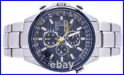 Citizen Eco Blue Angels Radio Controlled World Chronograph AT8020-54L Mens Watch