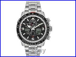 Citizen JY8070-54E Mens Stainless Steel Promaster Skyhawk A-T Eco-Drive Watch