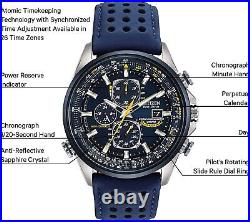 Citizen Men'S Eco-Drive Sport Luxury World Chronograph Atomic Time Keeping Watch