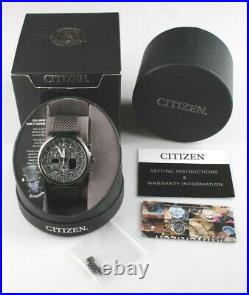 Citizen Men's Navihawk Promaster JY8036-52E Eco-drive 48mm Atomic Watch NEW