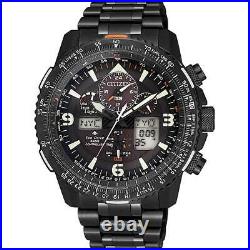 Citizen Men's Watch Promaster Sky Black Analog Digital Dial Bracelet JY8085-81E
