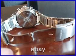 Citizen Mens Chuncky Eco Drive WR200 Watch- New E-660 S122554 RETAIL-$600
