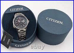 Citizen Nighthawk ASIA version- BJ7010-59E-Black-GMT-Sapphire-Slide Rule Bezel++
