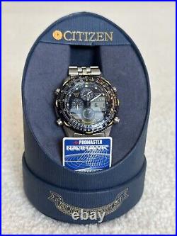 Citizen Promaster Navihawk Flight Chronograph, Blue Angels Watch, Jn0040-58l