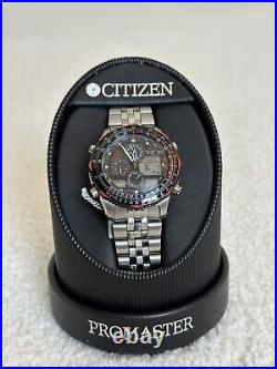 Citizen Promaster Navihawk Flight Chronograph, Men's Watch, Jn0004-78e, Nib