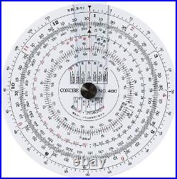 Concise Ruler Circular Slide Rule Days 480 100836 New Free Shipping from Japan