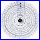 Concise Ruler Circular Slide Rule No. 270N 100812 100mm