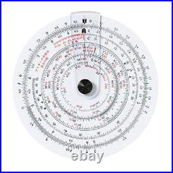 Concise Ruler Circular Slide Rule Stadia 100850 Dedicated Storage Case Included