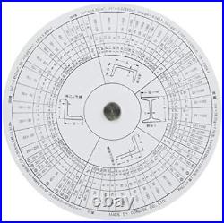 Concise Ruler Circular Slide Rule Weight Calculator 100843 Case Included