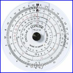 Concise ruler circular slide rule 27N 100805