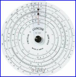 Concise ruler circular slide rule 300