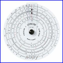 Concise ruler circular slide rule 300 100829 new Japan F/S