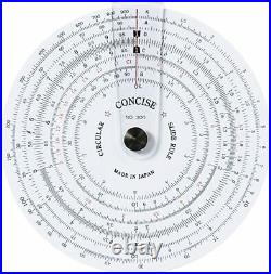 Concise ruler circular slide rule 300 480 Set Work Machine ver