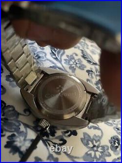 Cortebert Portez Automatic Watch, Black, Stainless Steel Band, Sapphire, NEW