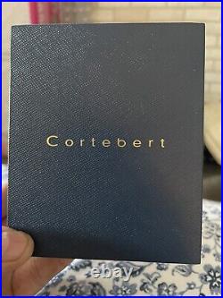 Cortebert Portez Automatic Watch, Black, Stainless Steel Band, Sapphire, NEW