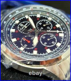 Cortebert Reissue Potez Men's Aviator Watch Chronograph CB-3007-11