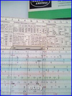 FULL SET! Slide Rule Faber-Castell 2/83N Novo-Duplex with an extended 31 scale