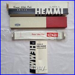 HEMMI Slide Rule No. 254W Size 10 inch bamboo Engineering Tool NEW 3