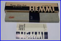 HEMMI Slide Rule No. 259D Sun Hemmi Bamboo Original Box 1973 New slide rule HEMMI