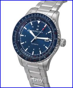Hamilton Khaki Aviation Converter Blue Dial Automatic H76645140 100M Men's Watch