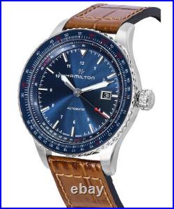 Hamilton Khaki Aviation Converter Blue Dial Automatic H76645540 100M Men's Watch