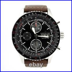 Hamilton Khaki Aviation Converter Swiss Military Automatic Watch Men Chrono 44mm