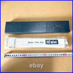 Hemmi No. 255D Electrical Communications Slide Rule. Bamboo. From Japan NEW