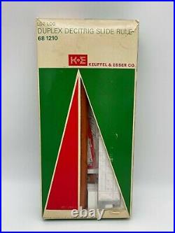 K&E 68-1210 Log Log Duplex Decitrig Slide Rule Keuffel & Esser NIB 1955