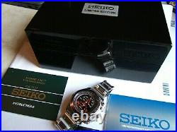Ltd Ed Seiko Sportura Arctura Snl067 Automatic Kinetic Chronograph Full Set Nos